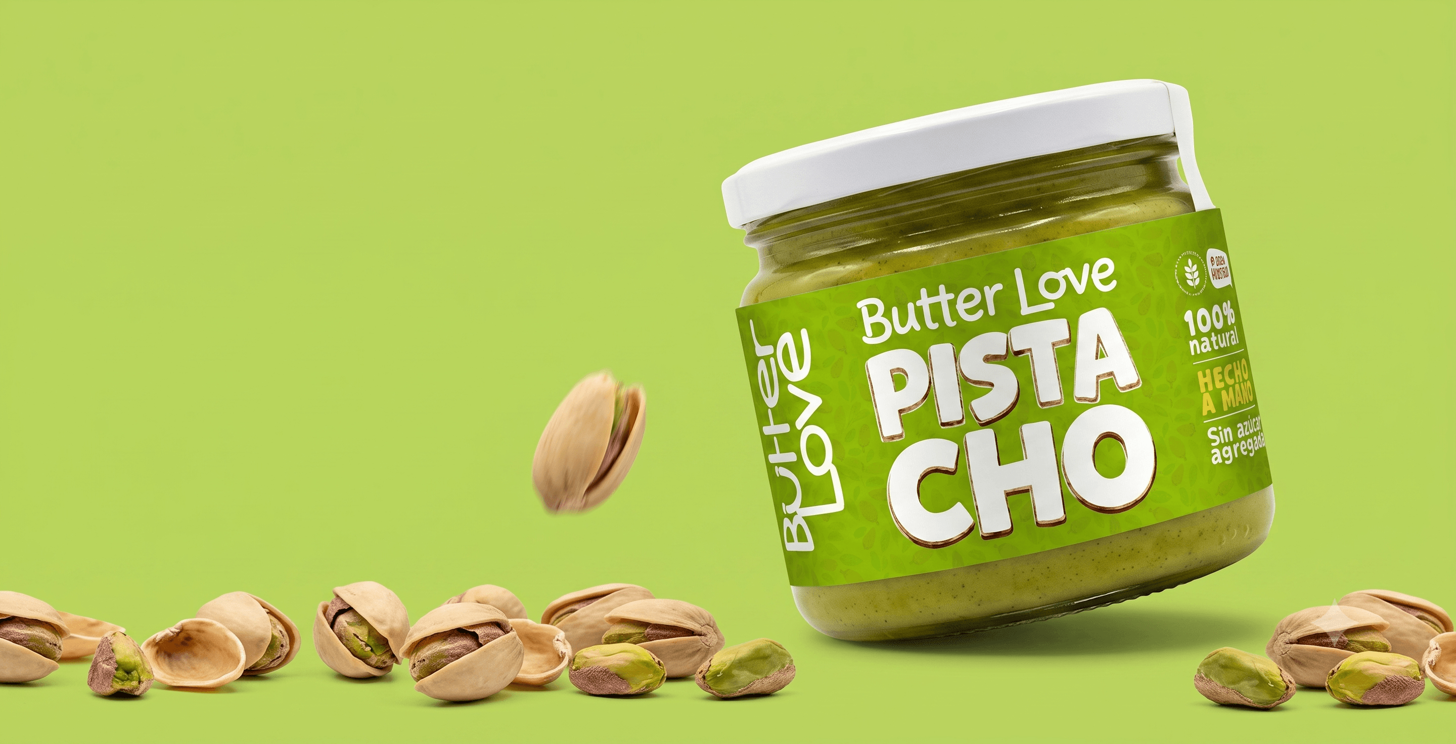 Butter Love Pistacho — mantequilla artesanal